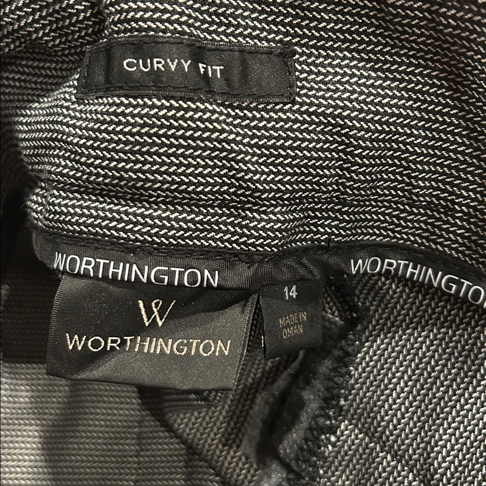 Worthington Classic Gray Women’s Suit, Pant & Blazer - Picture 9 of 9